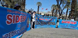 Docentes de Arequipa se unen a huelga indefinida de institutos