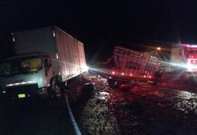 Choque múltiple en Caylloma.