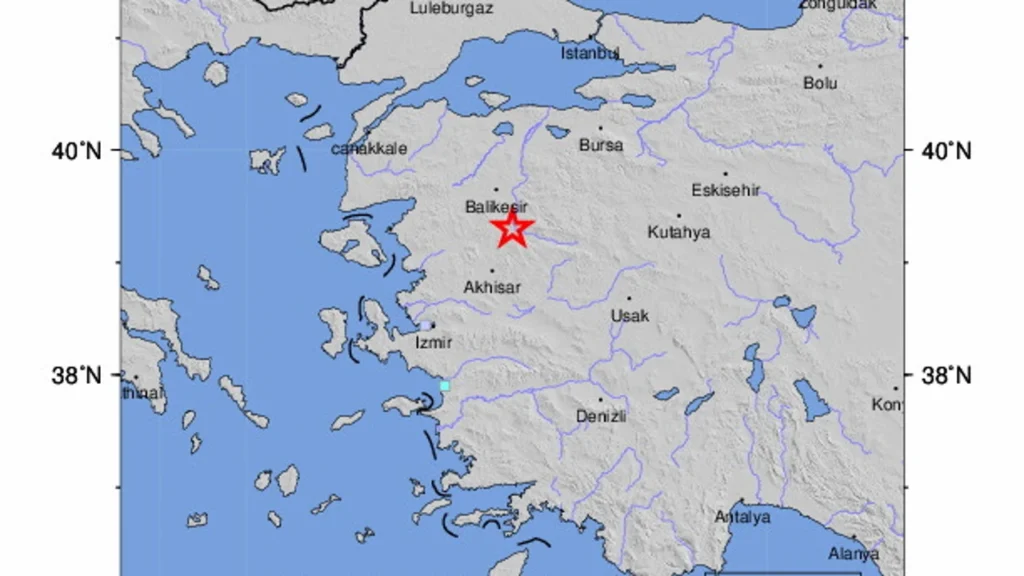 Terremoto de 6,1 en Turquía.